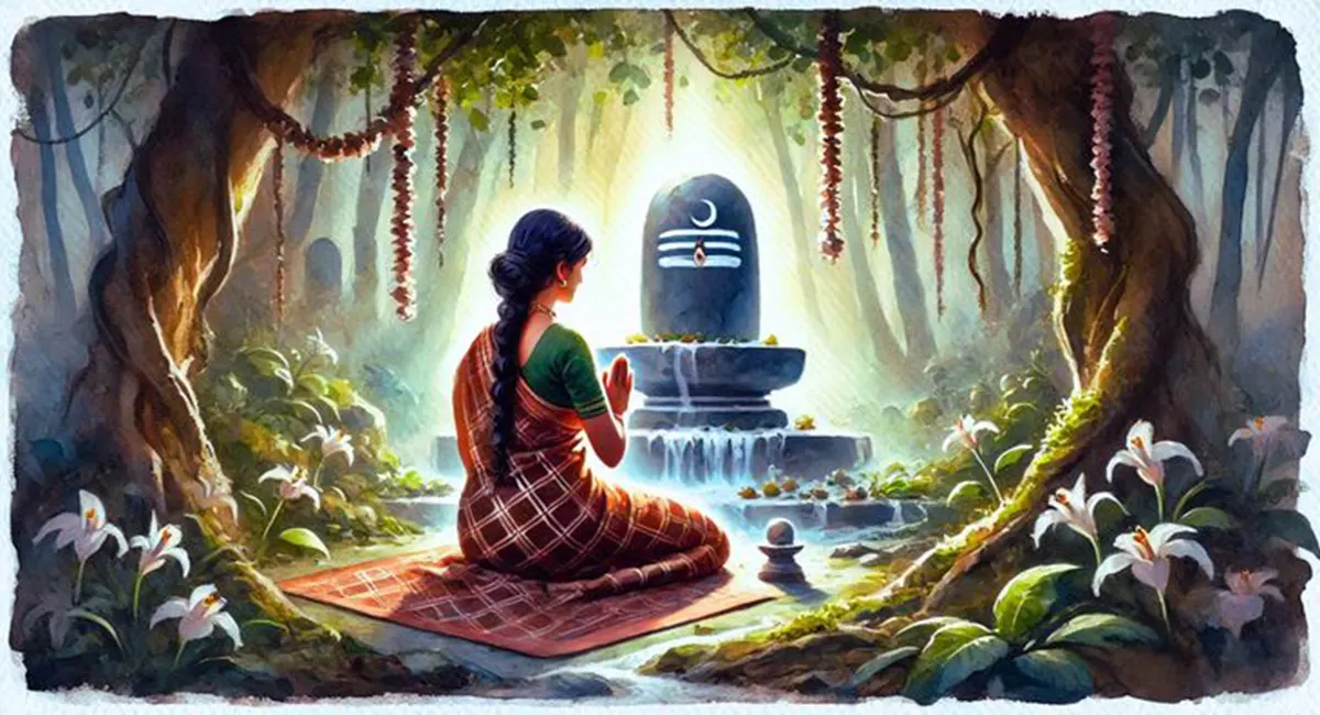 Significance of Parthiv Shivling Rudraabhishe image