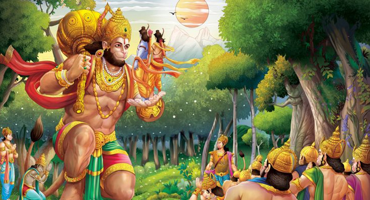 Sundarkand Hanuman ji Image4
